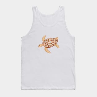 Turtle orange palette Tank Top